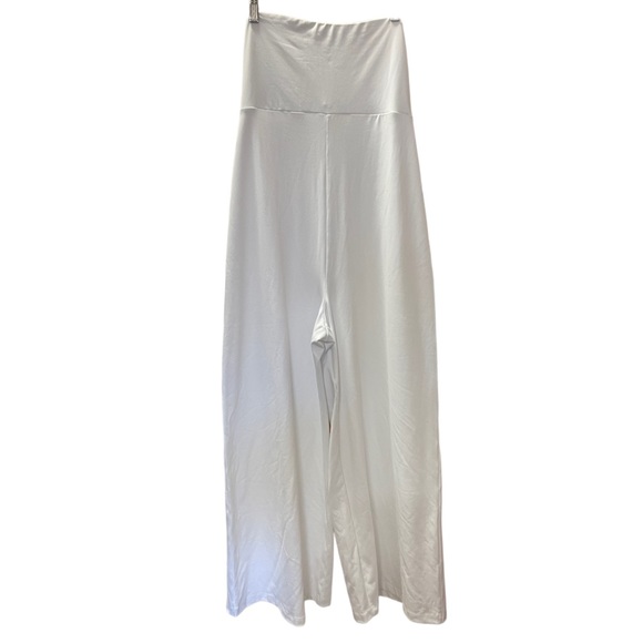 SUSANA MONACO White Strapless Jumpsuit Size Medium - Picture 3 of 7